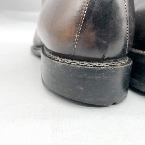 Mezlan Mens 13M Chukka Boots Brown Leather Dress Shoes Lace Up Business - Picture 6 of 15